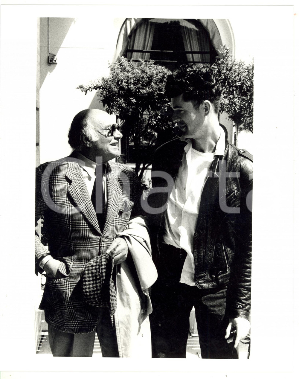 1987 FESTIVAL DI CANNES Rupert EVERETT con il regista Francesco ROSI *Foto 20x25