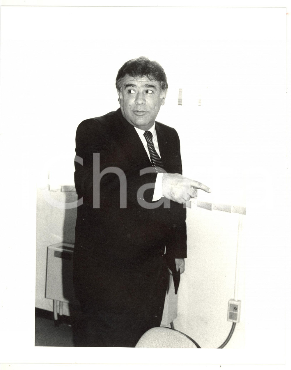 1990 ca CONFINDUSTRIA Ritratto on. Mario ARTALI - Fotografia 20x25 cm