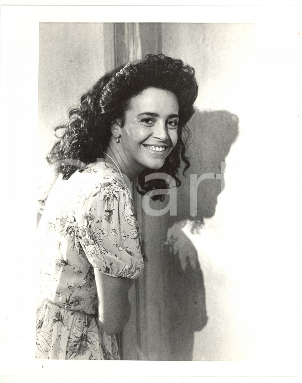 1988 CINEMA "Ladri di saponette" - Caterina SYLOS LABINI sul set del film (1)