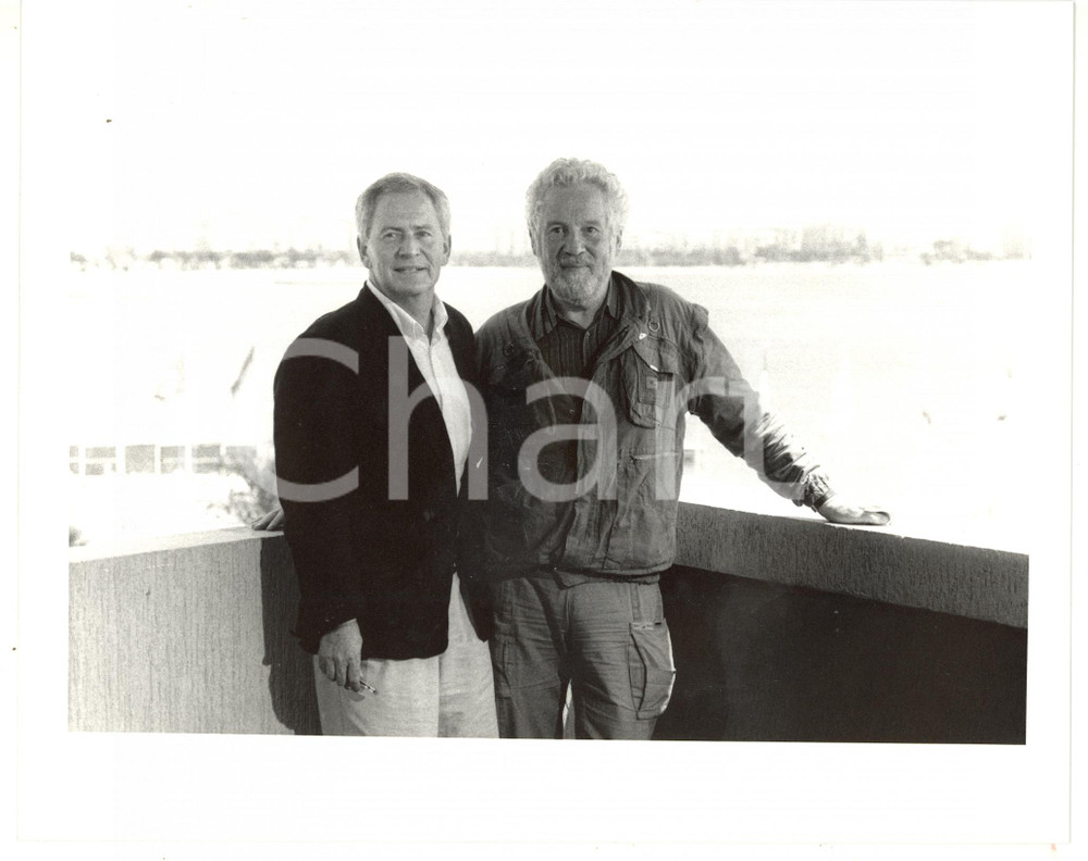 1988 FESTIVAL DI CANNES Erland JOSEPHSON con il regista István SZABO *Foto 25x20
