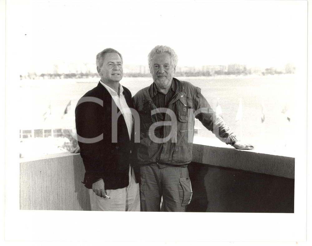 1988 FESTIVAL DI CANNES Erland JOSEPHSON con István SZABO *Foto 25x20 cm