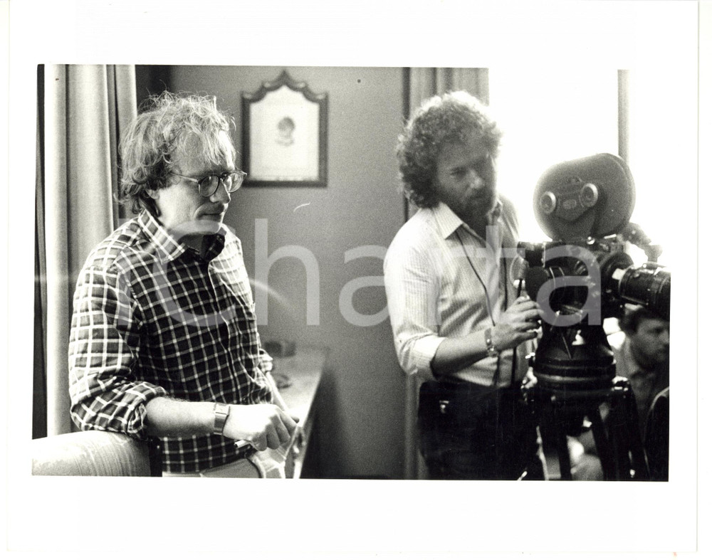 1987 CINEMA "Barbablù Barbablù" - Enrico GHEZZI sul set del film *Foto 25x20