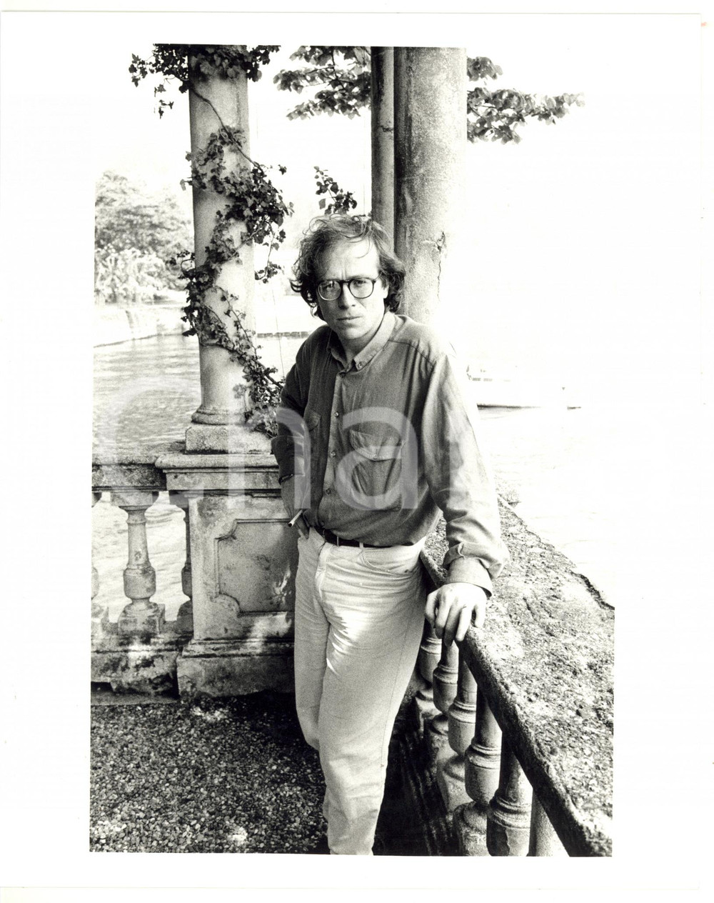 1987 CINEMA "Barbablù Barbablù" - Ritratto di Enrico GHEZZI *Foto 20x25 cm