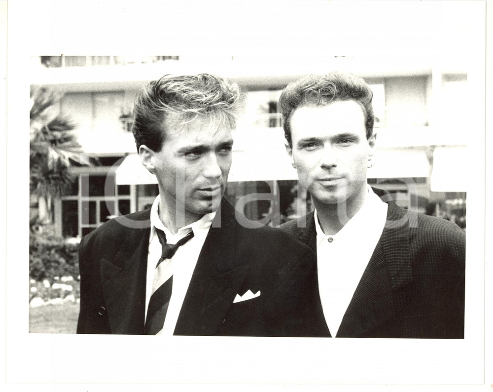 1985 ca MUSICA - SPANDAU BALLET I fratelli Martin e Gary KEMP - Foto 25x20 cm