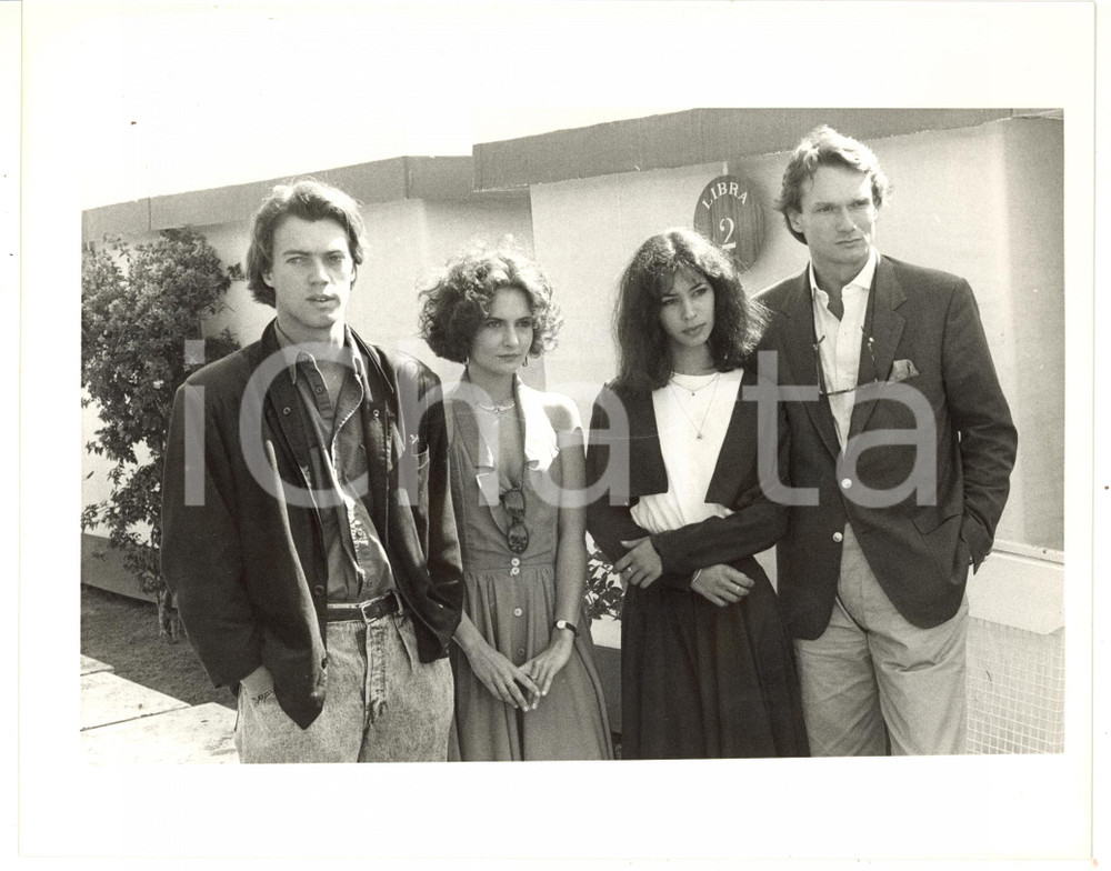 1987 CINEMA Eric VIEILLARD - Sophie RENOIR - François-Eric GENDRON *Foto
