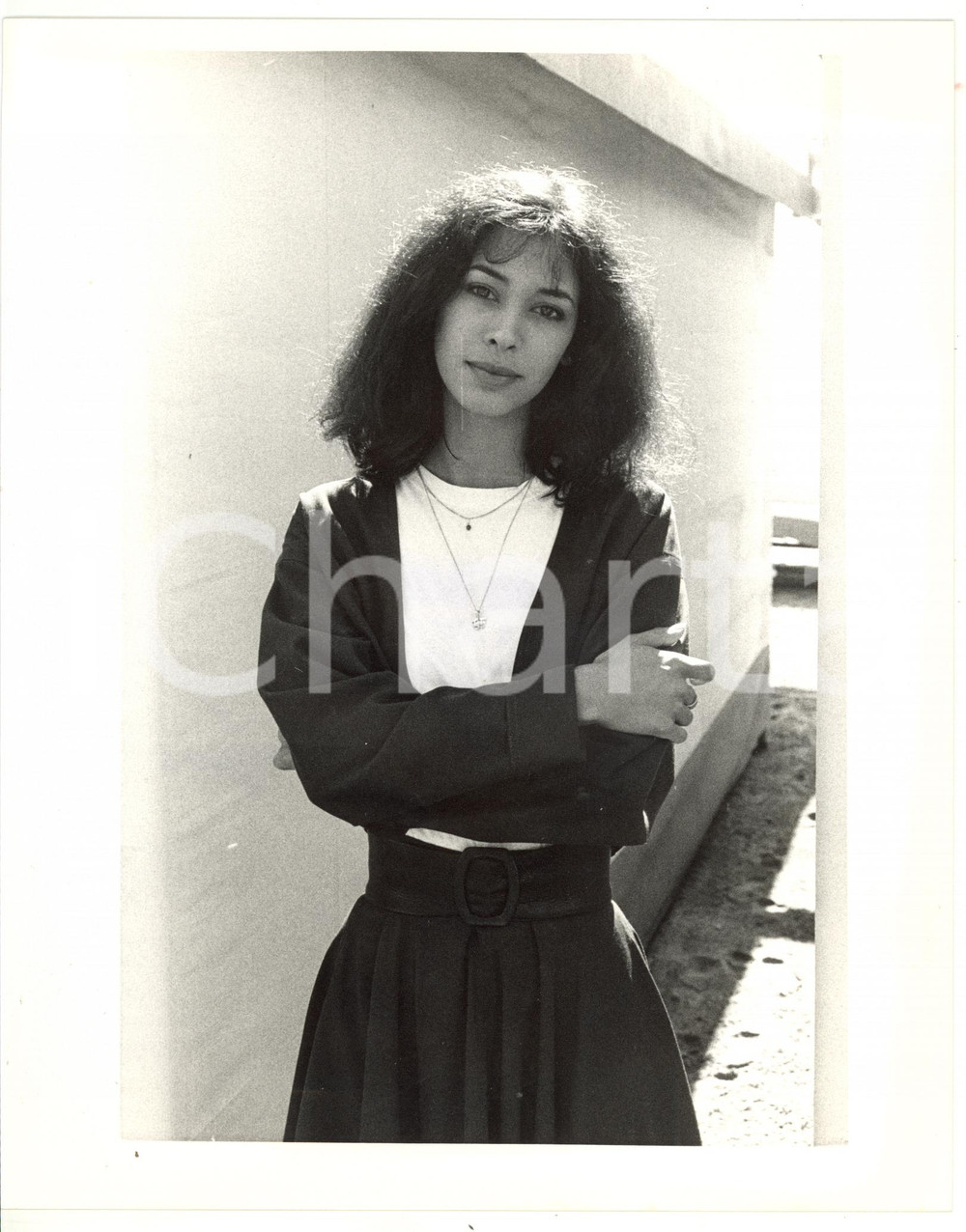 1987 CINEMA Ritratto dell'attrice Sophie RENOIR (5) *Foto VINTAGE 20x25 cm