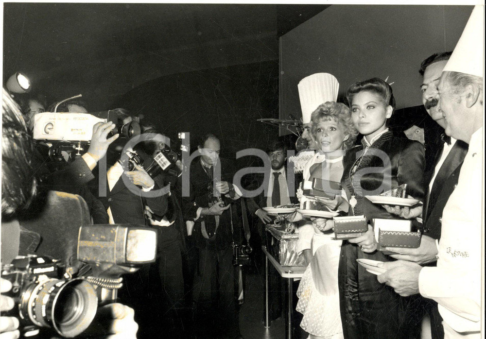 1978 PARIS Serata CARTIER - Orologi SANTOS - Ornella MUTI *Foto 24x18 cm