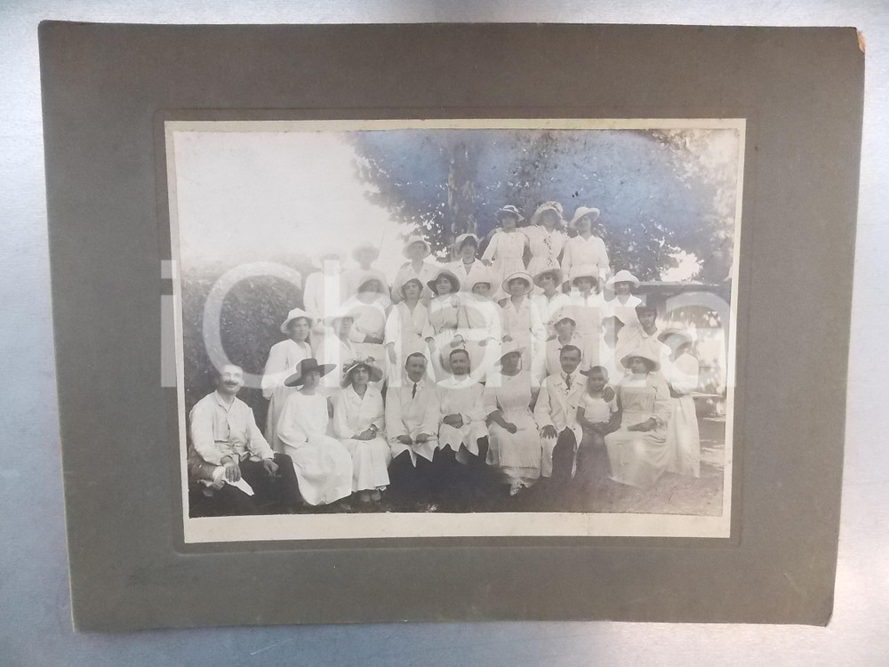 1919 MILANO Parco TROTTER Ritratto delle vigilatrici - Foto VINTAGE 33x26 cm