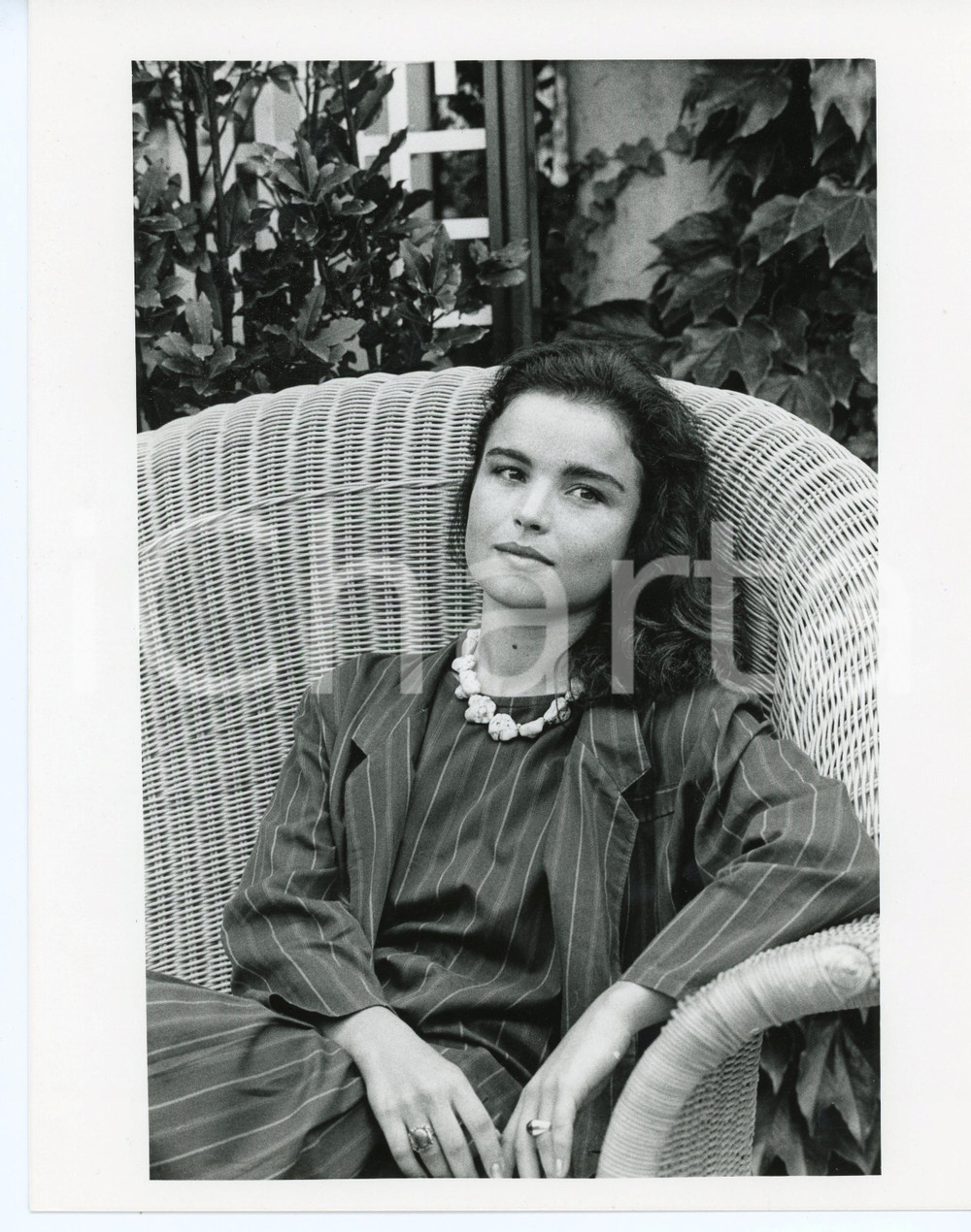 1987 MOSTRA DEL CINEMA DI VENEZIA Ritratto dell'attrice Giulia BOSCHI (1) *Foto 