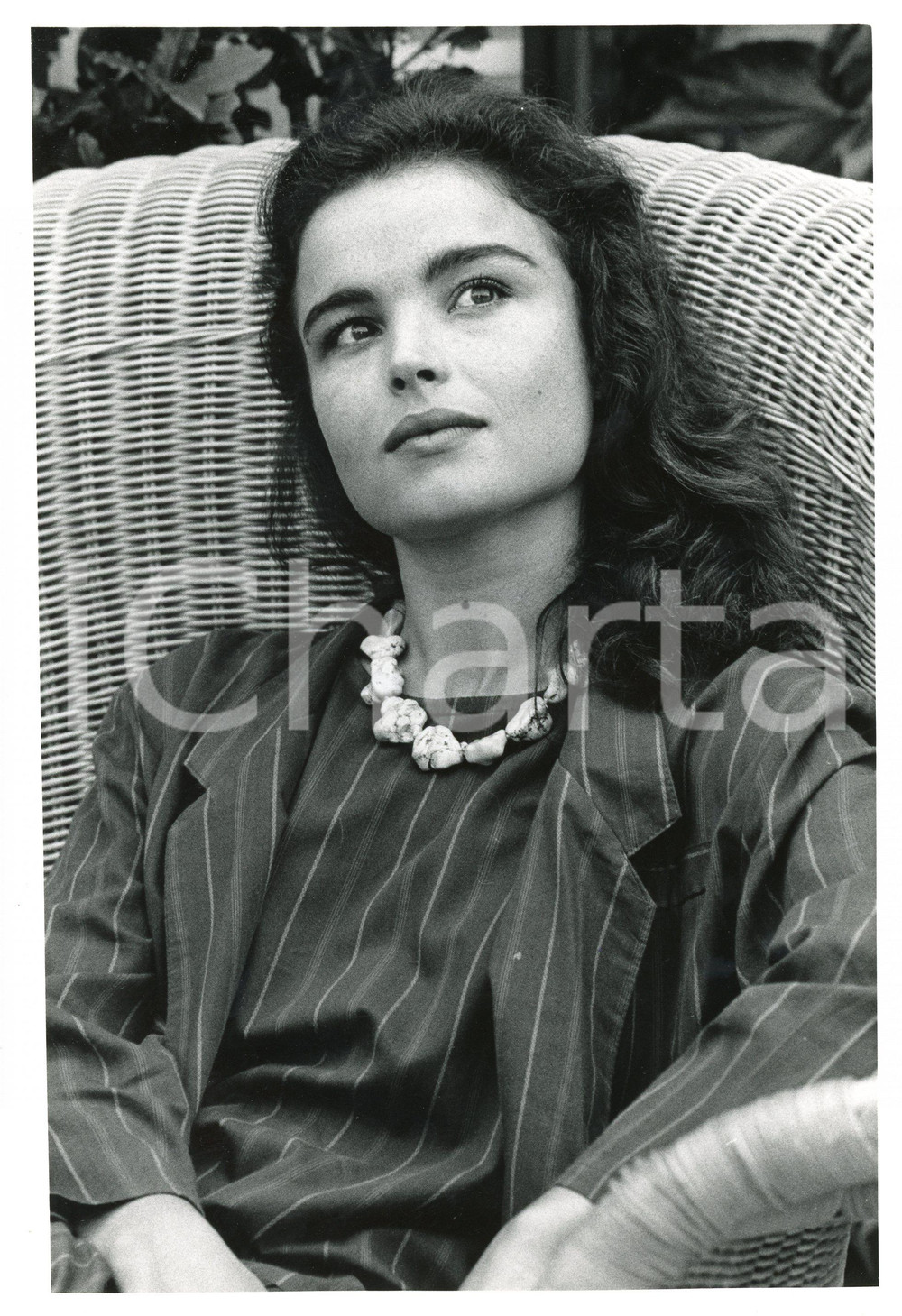 1987 MOSTRA DEL CINEMA DI VENEZIA Ritratto dell'attrice Giulia BOSCHI (5) *Foto 