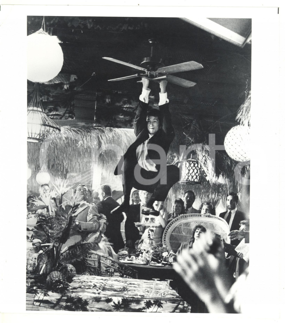 1989 CINEMA - LOVERBOY Patrick DEMPSEY sul set del film *Foto VINTAGE 20x23 cm