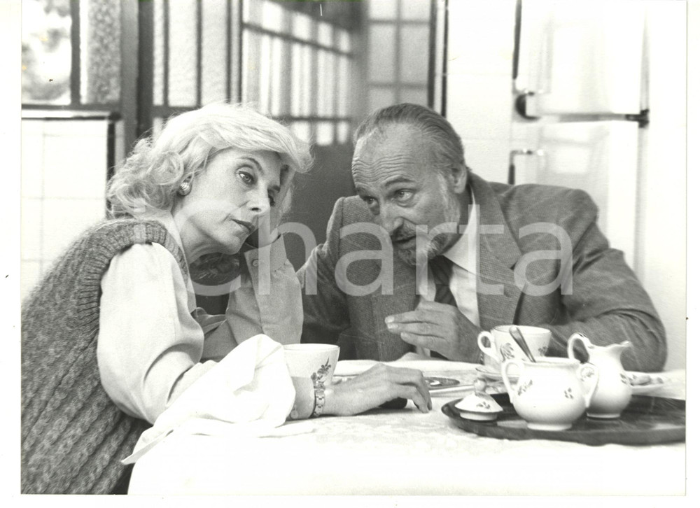 1987 CINEMA - SOFIA Graciela DUFAU con Héctor ALTERIO sul set del film *Foto