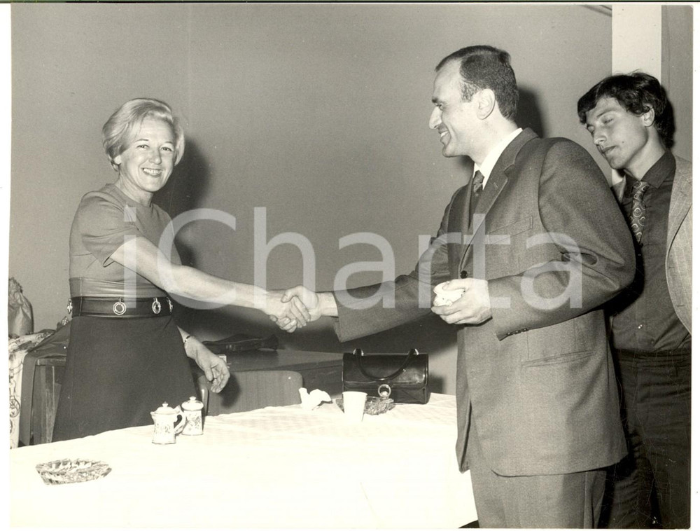 1969 MILANO Club PINEIDE - Concorso di cucina - Premiazione - Foto 18x13 cm