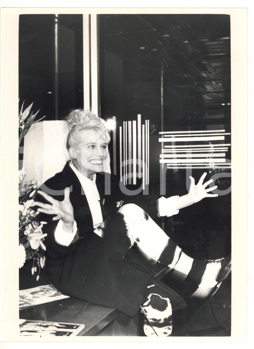 1990 ca COSTUME Ritratto showgirl Heather PARISI *Foto 18x24 cm