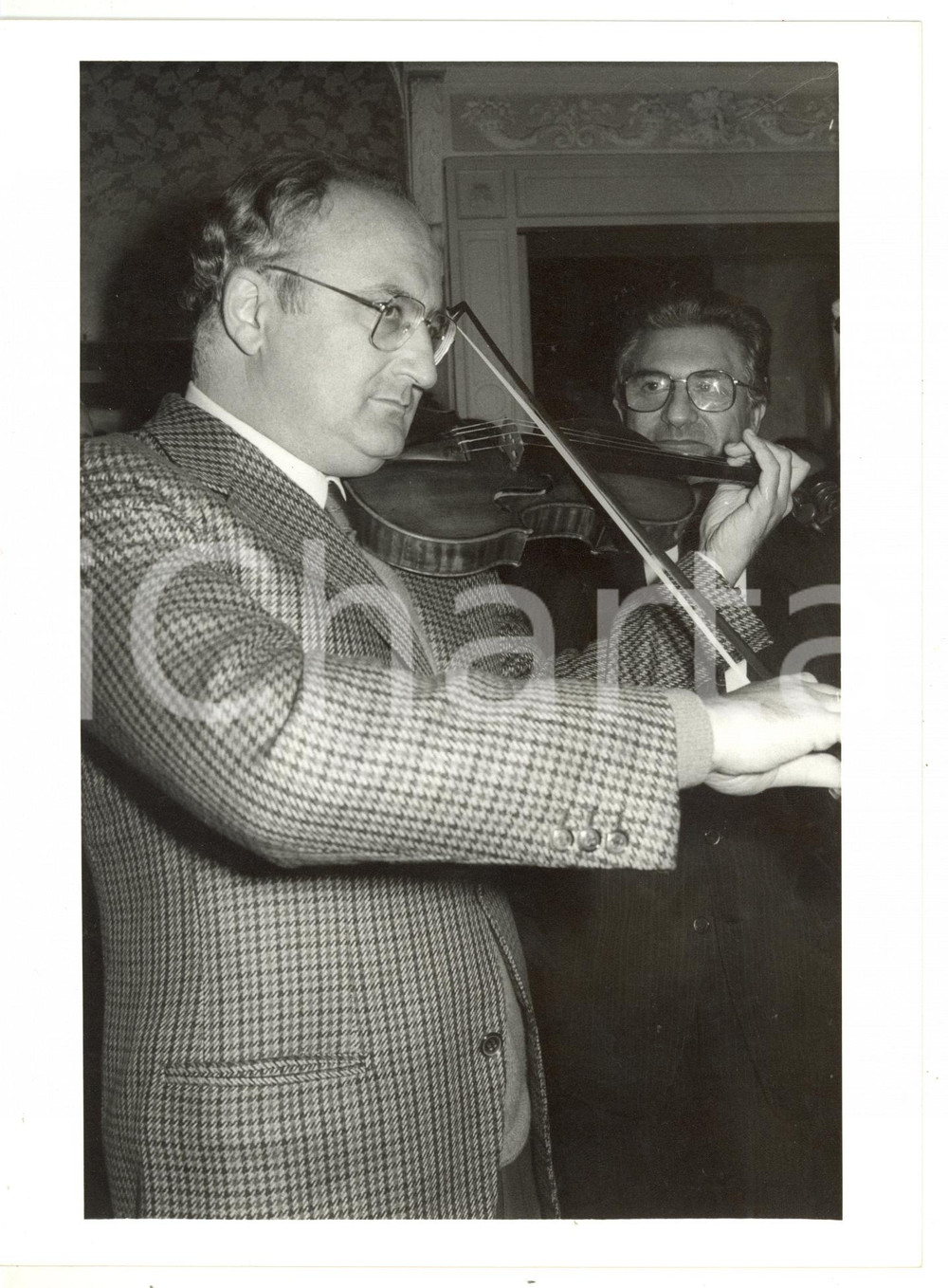 1990 ca MUSICA Salvatore ACCARDO suona il violino *Foto VINTAGE 18x24 cm