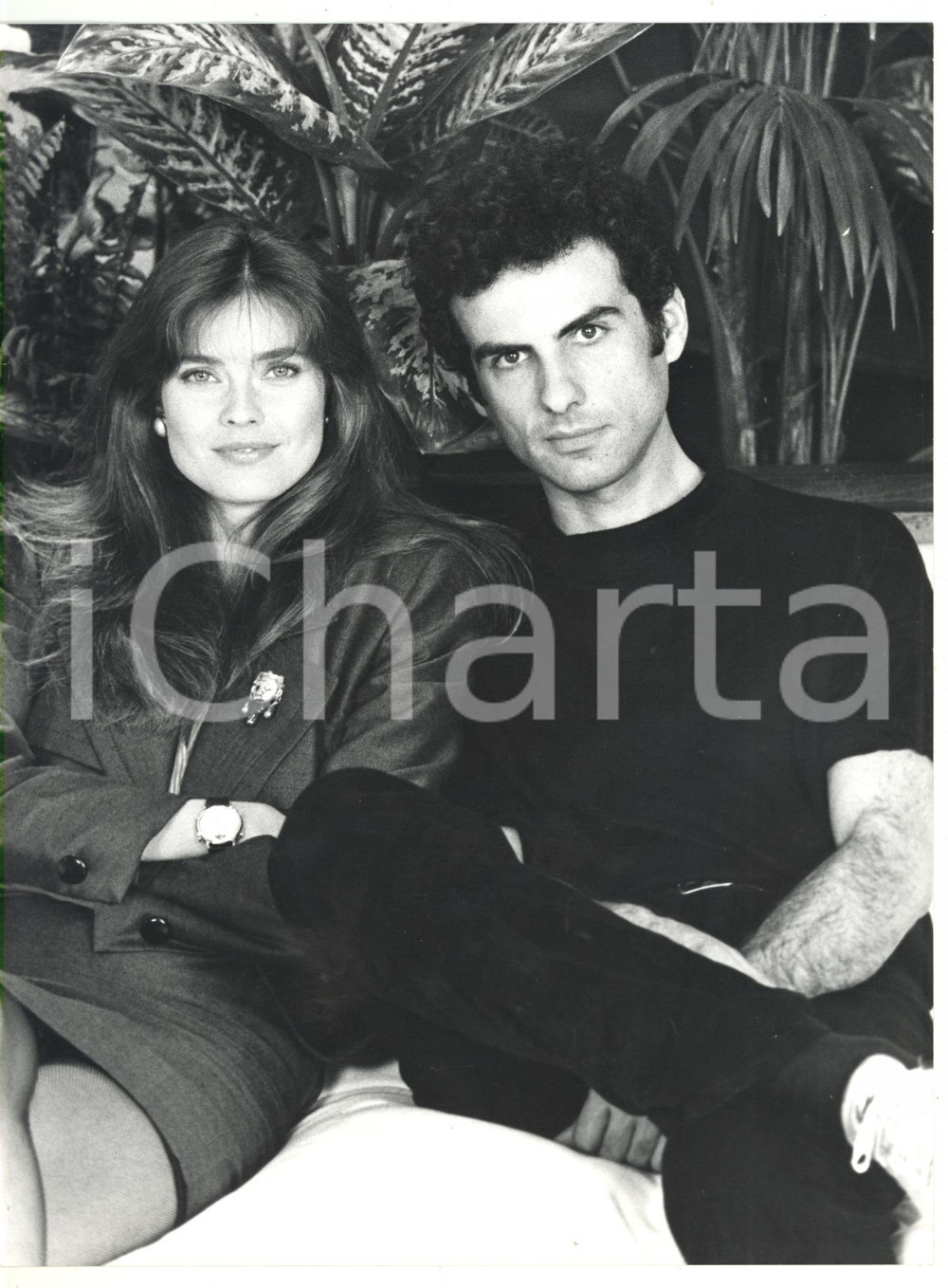 1988 MOSTRA DEL CINEMA DI VENEZIA Andrea DE CARLO con Carol ALT *Foto 18x24 cm