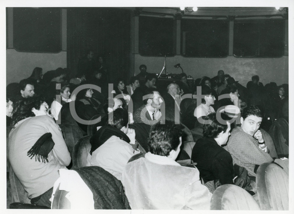 Fotografia d epoca originale 1995 ca FIRENZE Teatro Niccolini  LA CLIZIA  Spettatori in platea Foto 24x18 1