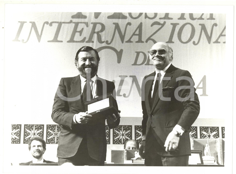 1984 CINEMA VENEZIA Francesco ROSI Pupi AVATI Premio Speciale della Giuria Foto
