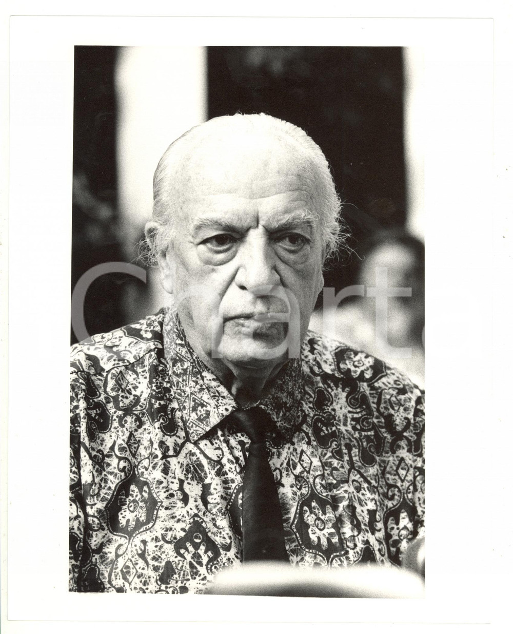 1980 ca ITALIA Ritratto del giornalista Ruggero ORLANDO (1) Foto 18x24 cm
