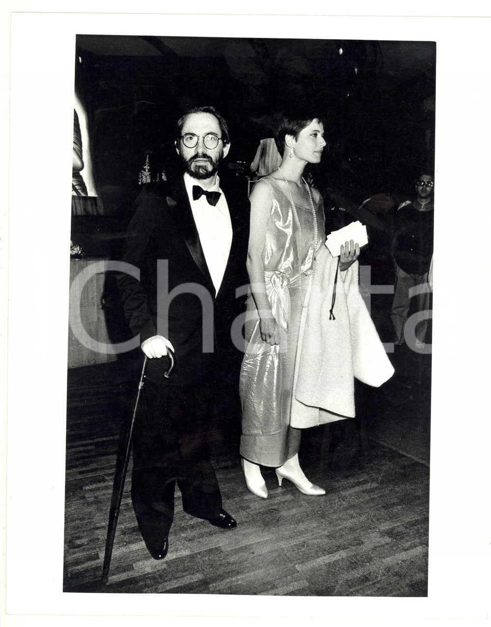 1987 FRANCIA Isabella e Renzo ROSSELLINI presentano autobiografia del padre (1)
