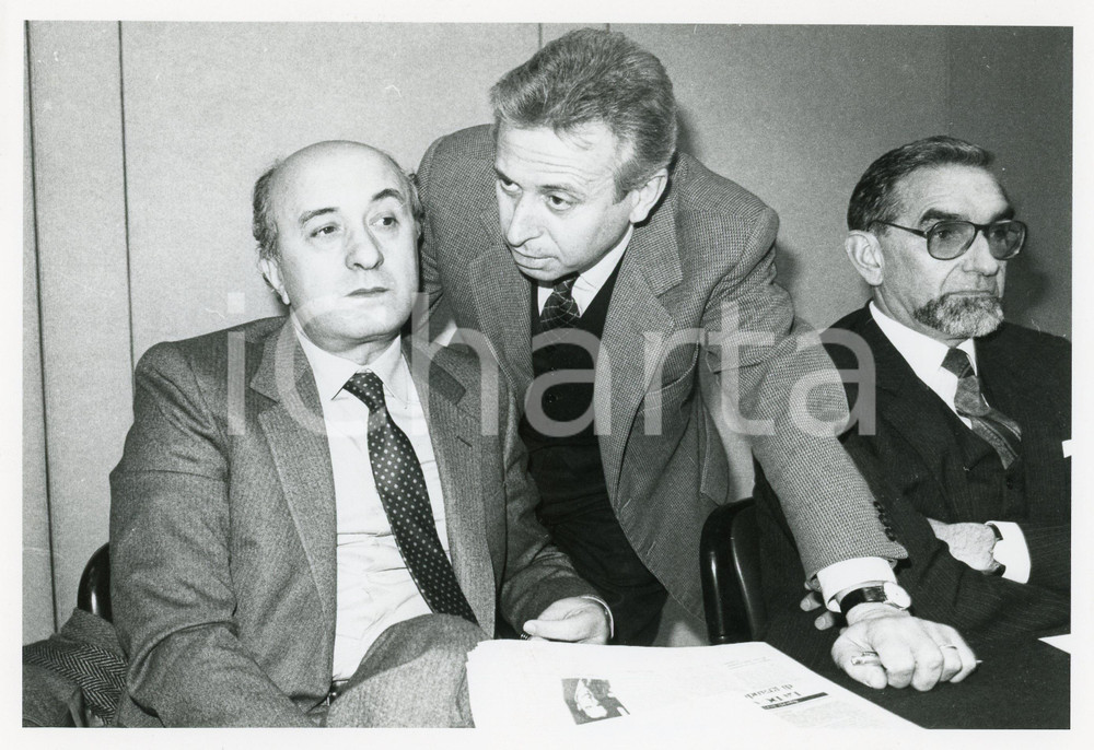 1984 ROMA XVI CONGRESSO DC Ciriaco DE MITA - Luigi GRANELLI - Giuseppe GUZZETTI