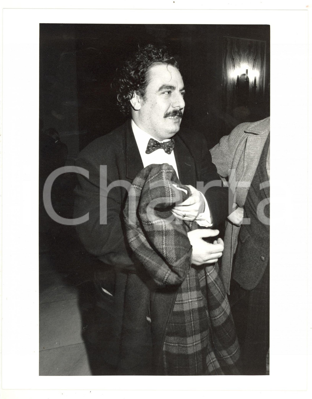 1985 ca POLITICA - Verdi - Ritratto di Pier Vito ANTONIAZZI (1) - Foto 18x24 cm