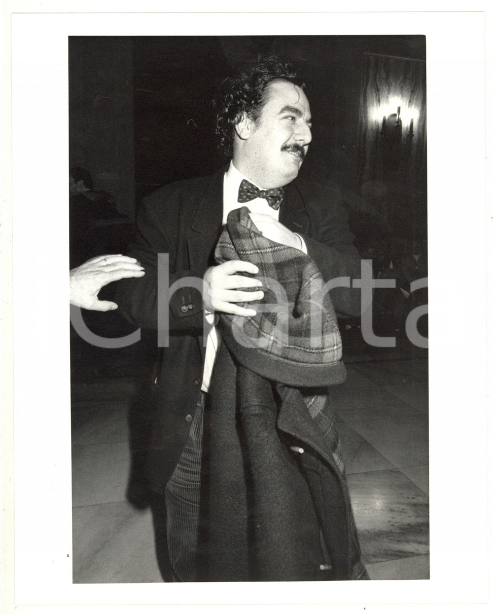 1985 ca POLITICA - Verdi - Ritratto di Pier Vito ANTONIAZZI (3) Foto 18x24 cm