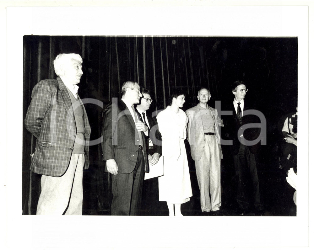 1985 ca CINEMA ITALIA Isabella ROSSELLINI a una premiazione (1) - Foto 24x18 cm 