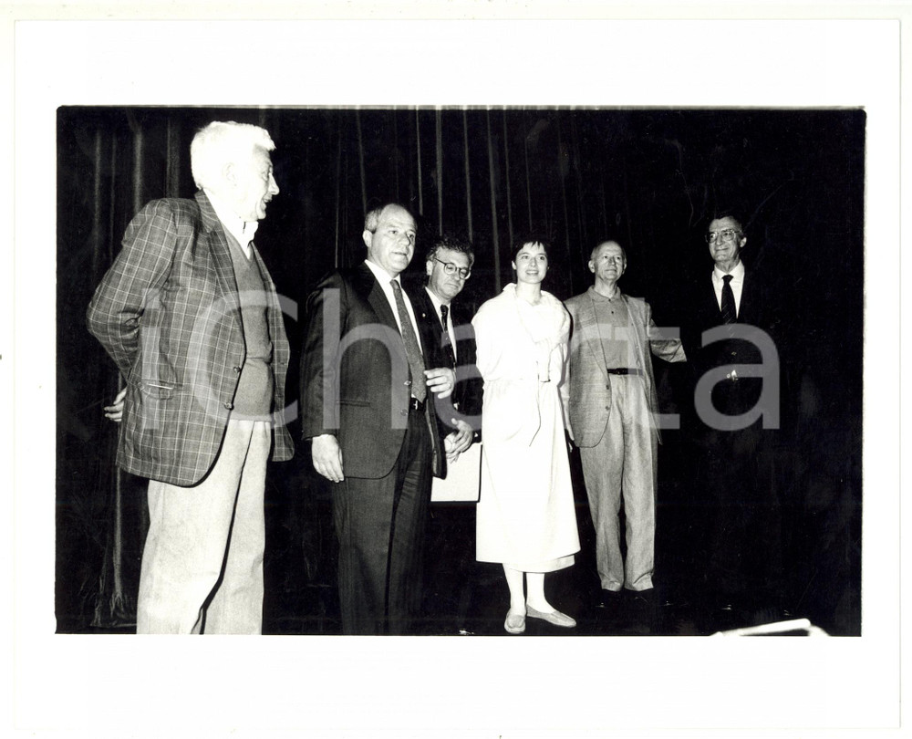 1985 ca CINEMA ITALIA Isabella ROSSELLINI a una premiazione (2) - Foto 24x18 cm 