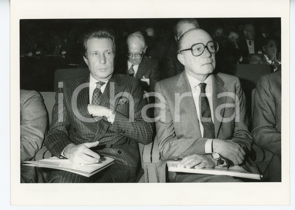 1990 ca CONFINDUSTRIA Walter MANDELLI - Tomaso STAITI DI CUDDIA DELLE CHIUSE