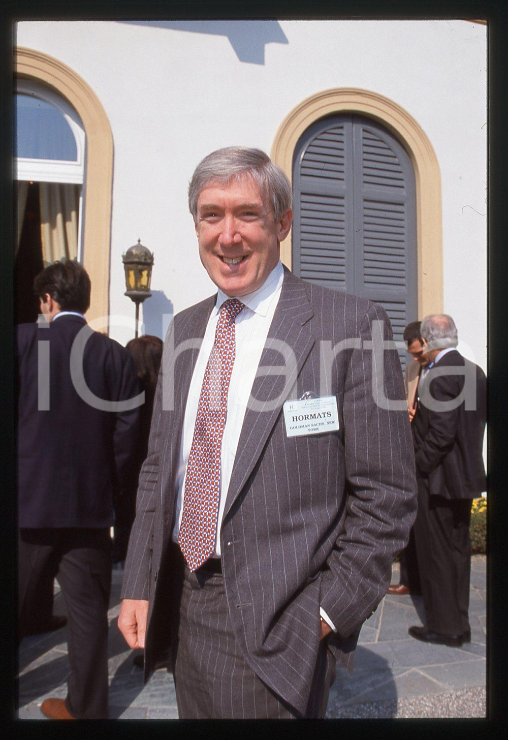 35mm vintage slide* 1990ca Italia Ritratto di HORMATS Robert (5)