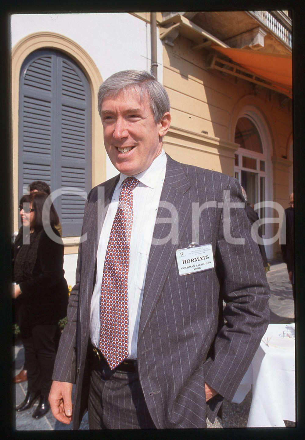 35mm vintage slide* 1990ca Italia Ritratto di HORMATS Robert (8)