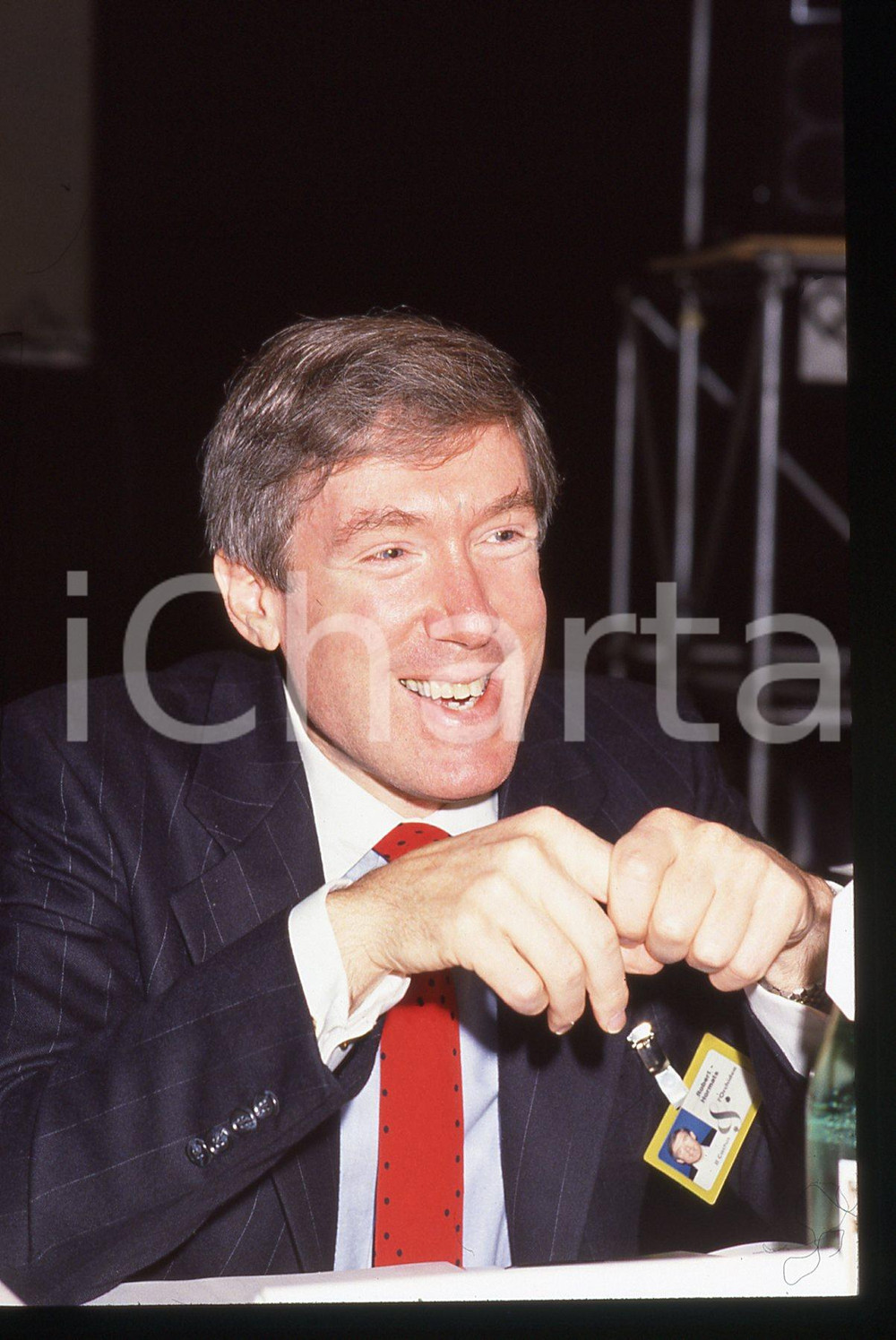 35mm vintage slide* 1990ca Italia Ritratto di HORMATS Robert (20)