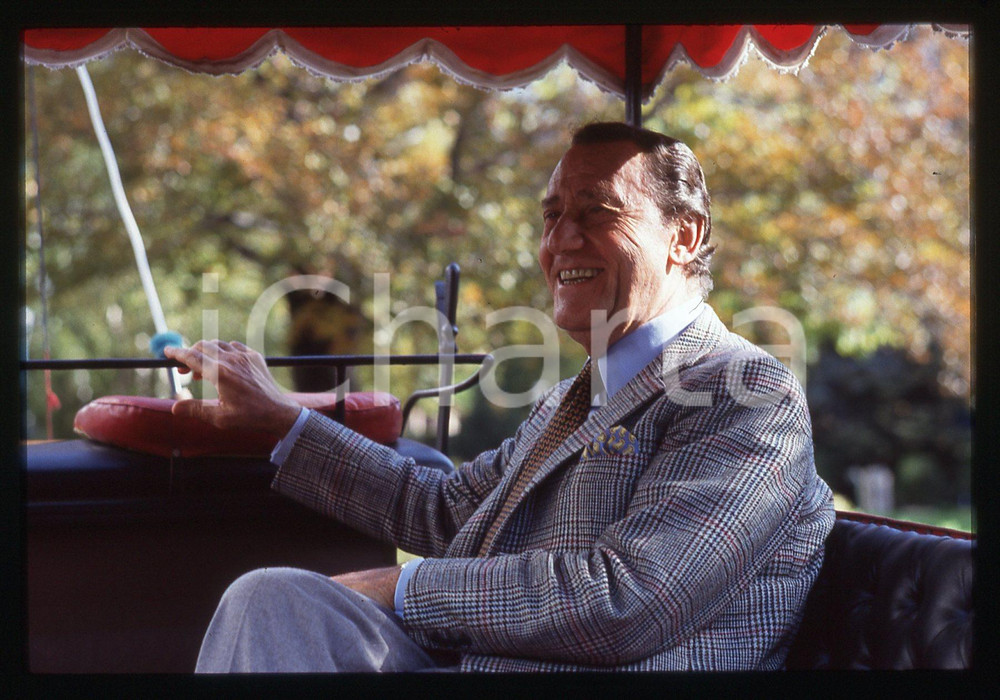 35mm vintage slide* 1995ca Venezia ALBERTO SORDI ritratto