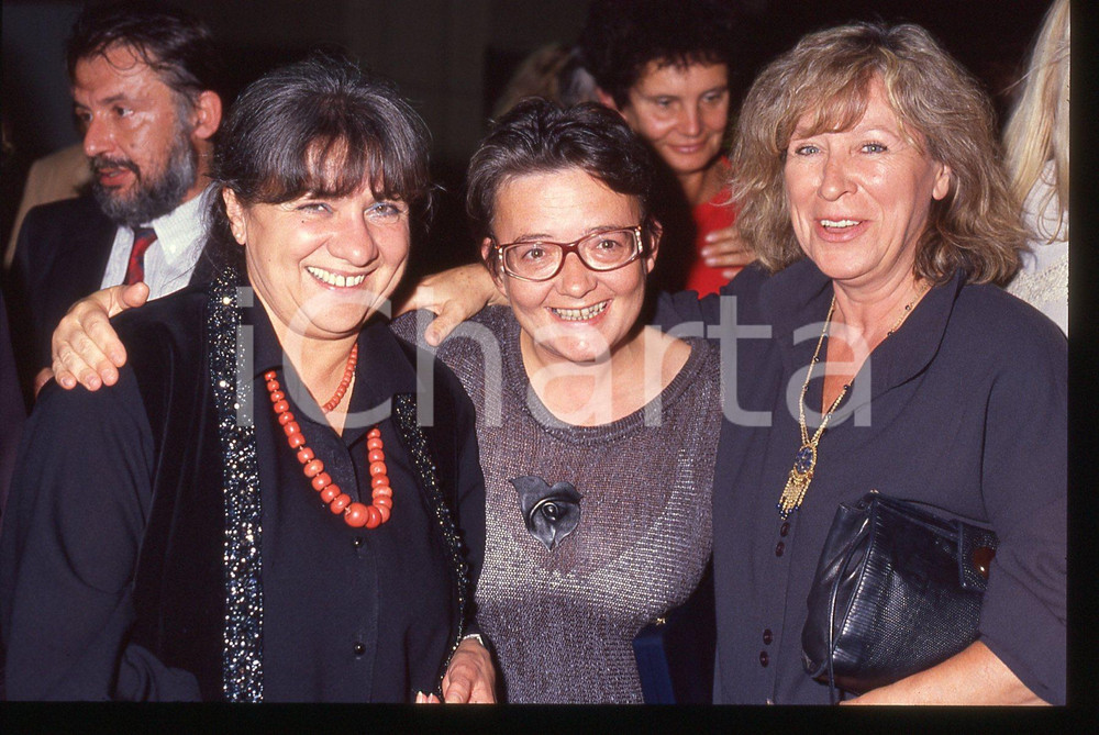 Fotografia d'epoca originale 35mm vintage slide 1990 Márta Mészáros Margarethe von Trotta, Agnieszka Holland 1