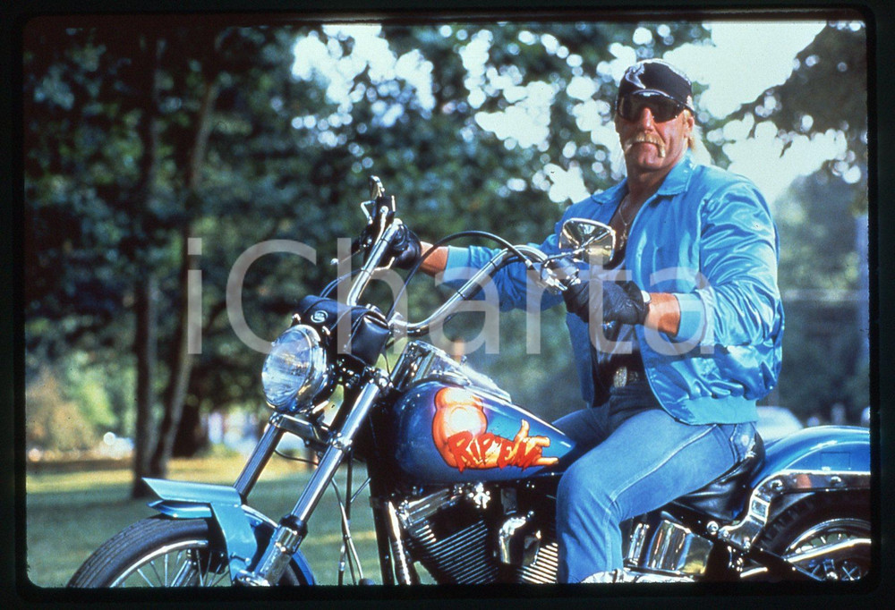 35mm vintage slide* 1989 Wresting HULK HOGAN scena del film No Hold Barred (4)