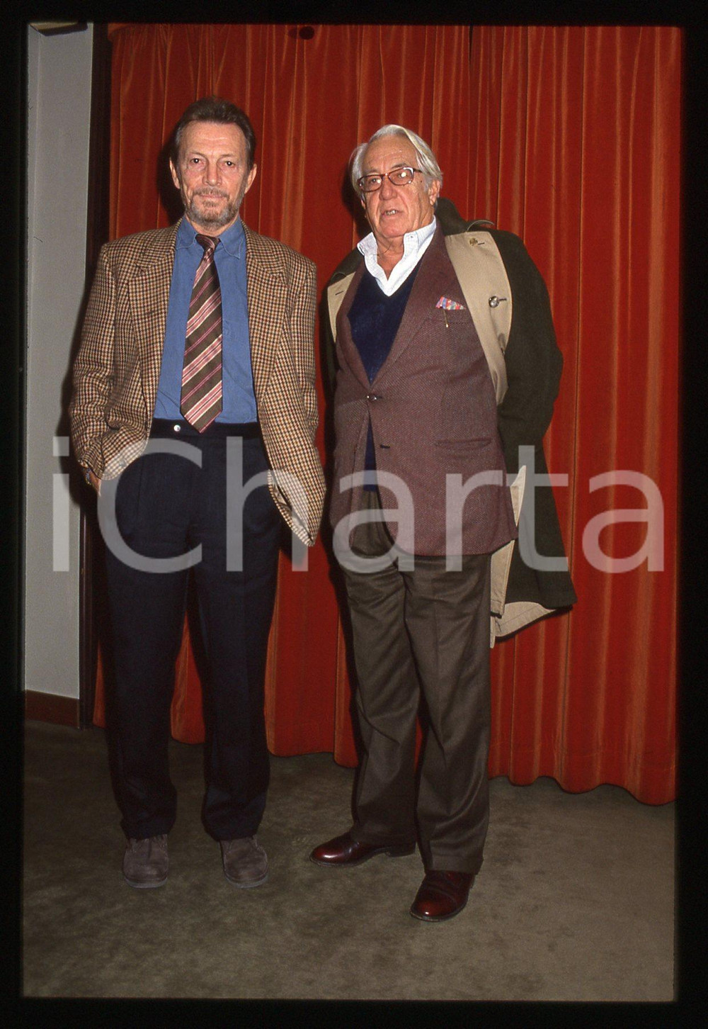 35mm vintage slide* 1990ca Teatro GIUSEPPE PATRONI GRIFFI  e UMBERTO ORSINI (3)
