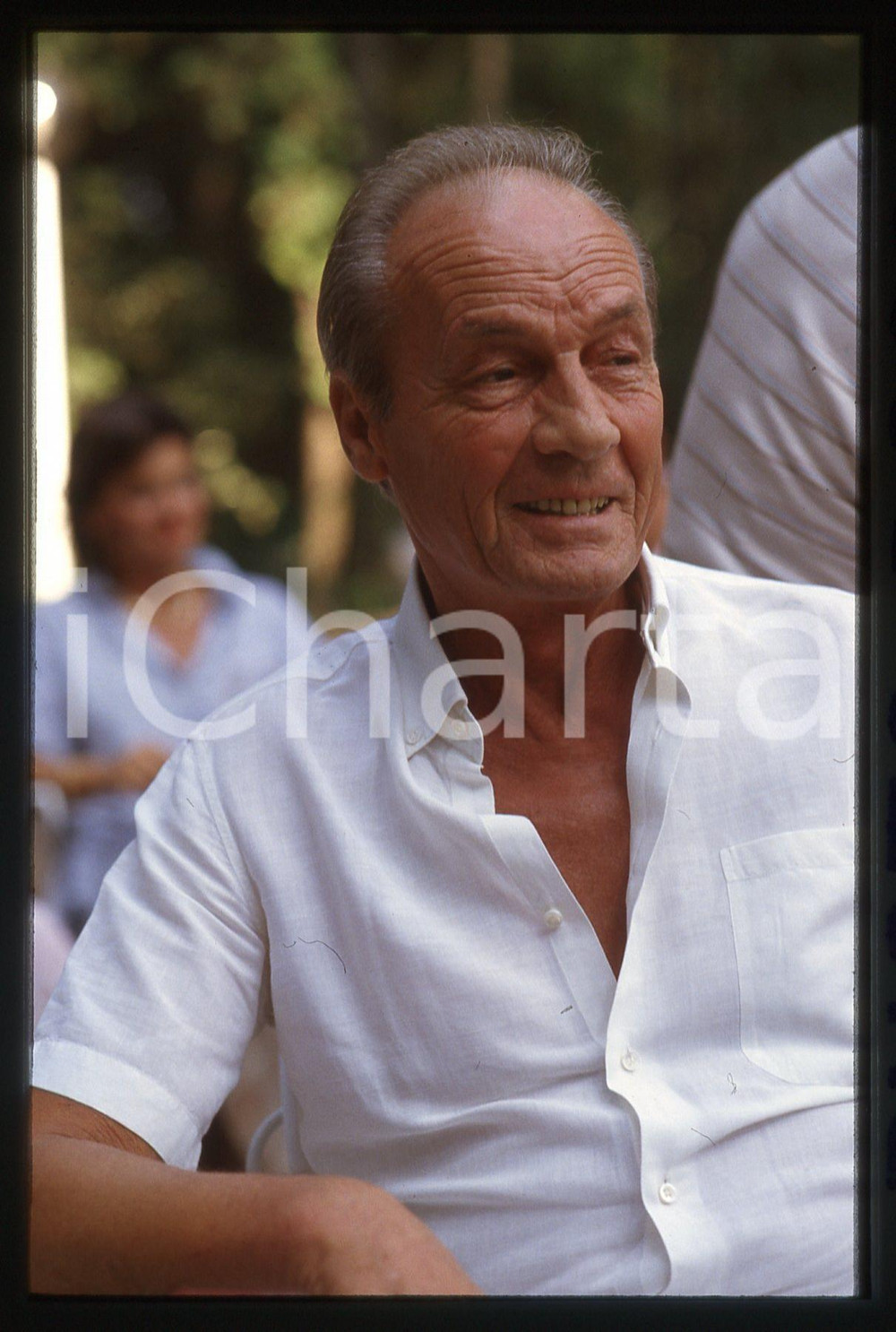35mm vintage slide* 1990ca Playboy GIOVANNI ROVAI ritratto