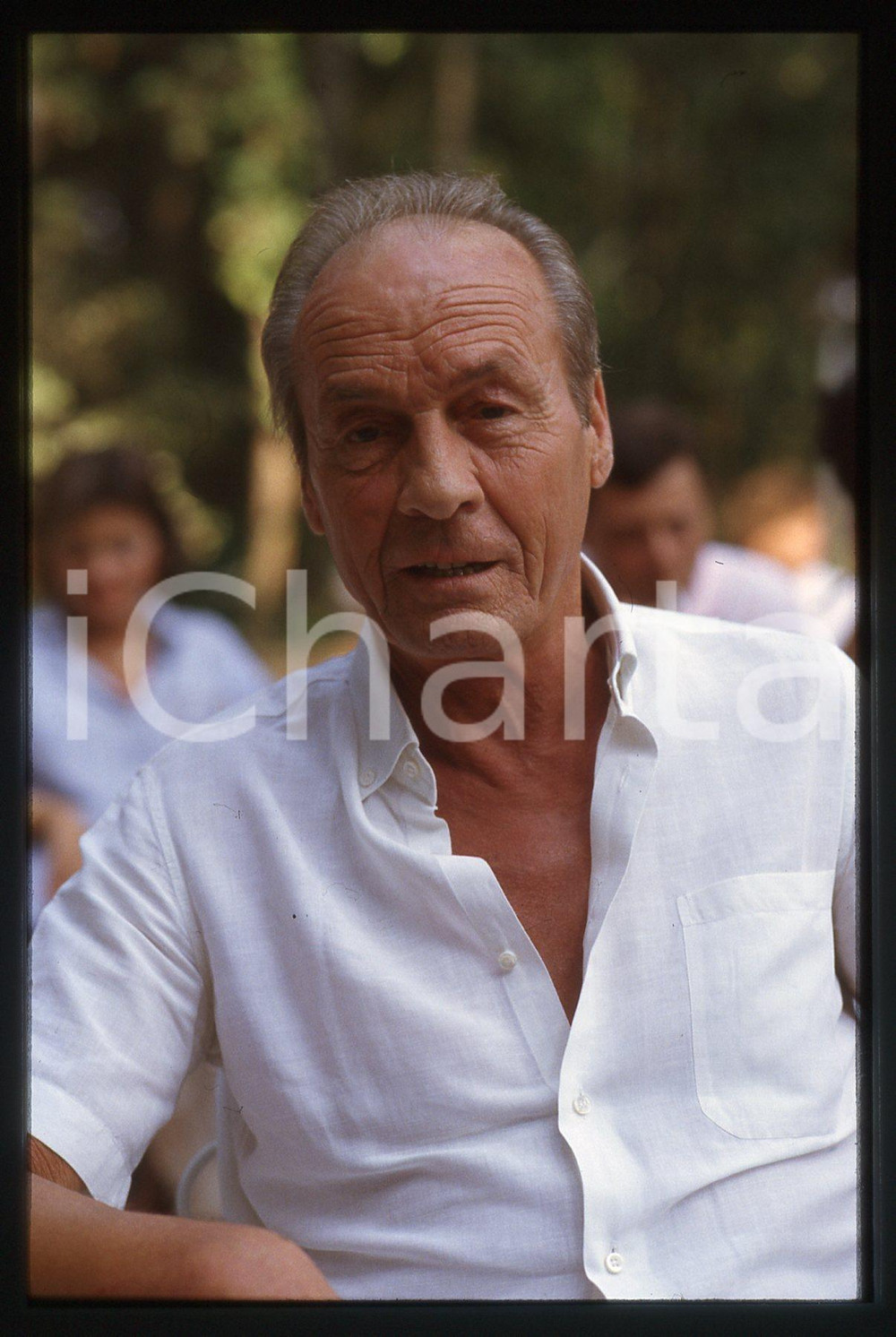35mm vintage slide* 1990ca Ritratto del playboy GIOVANNI ROVAI (2)