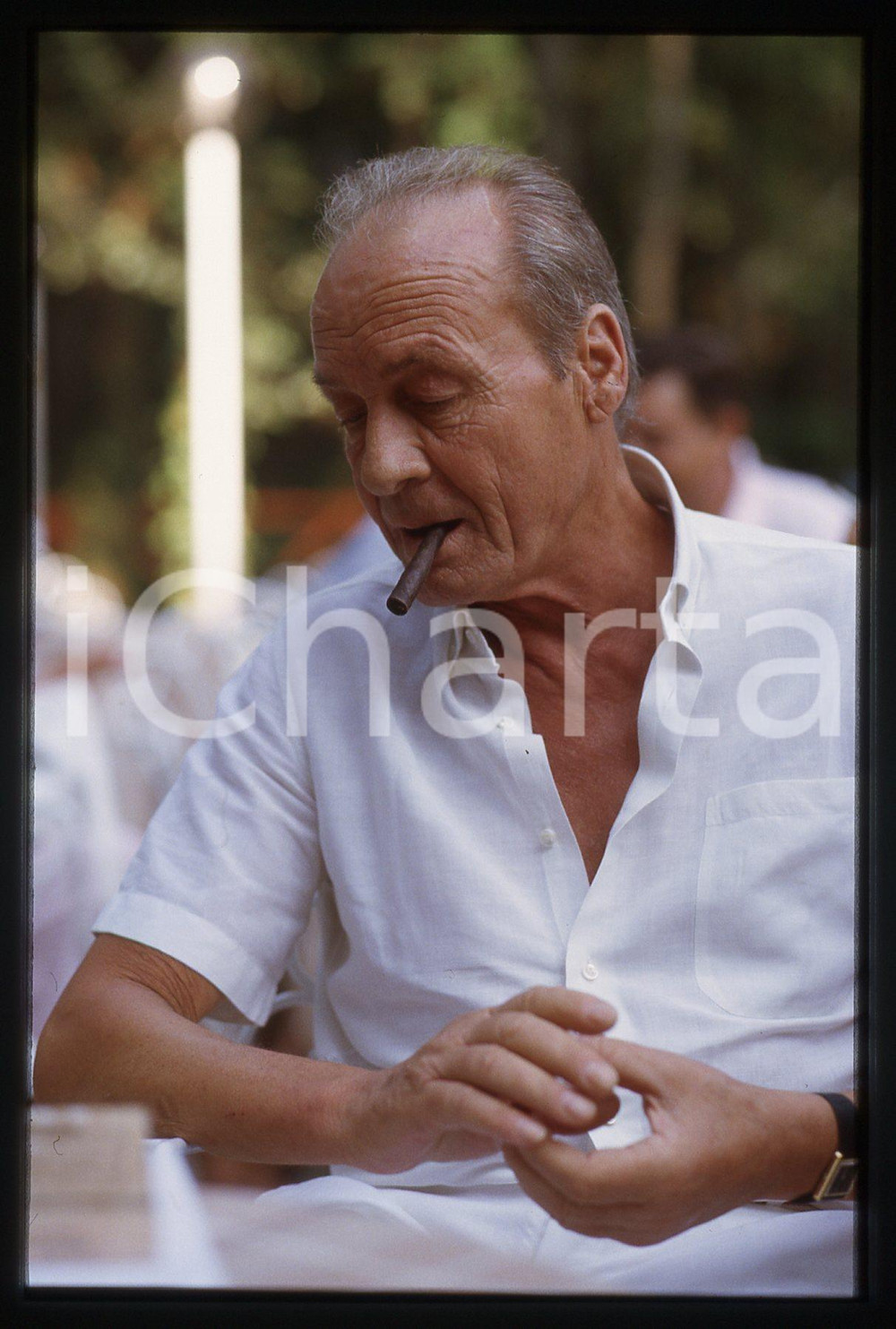 35mm vintage slide* 1990ca Playboy GIOVANNI ROVAI ritratto (4)