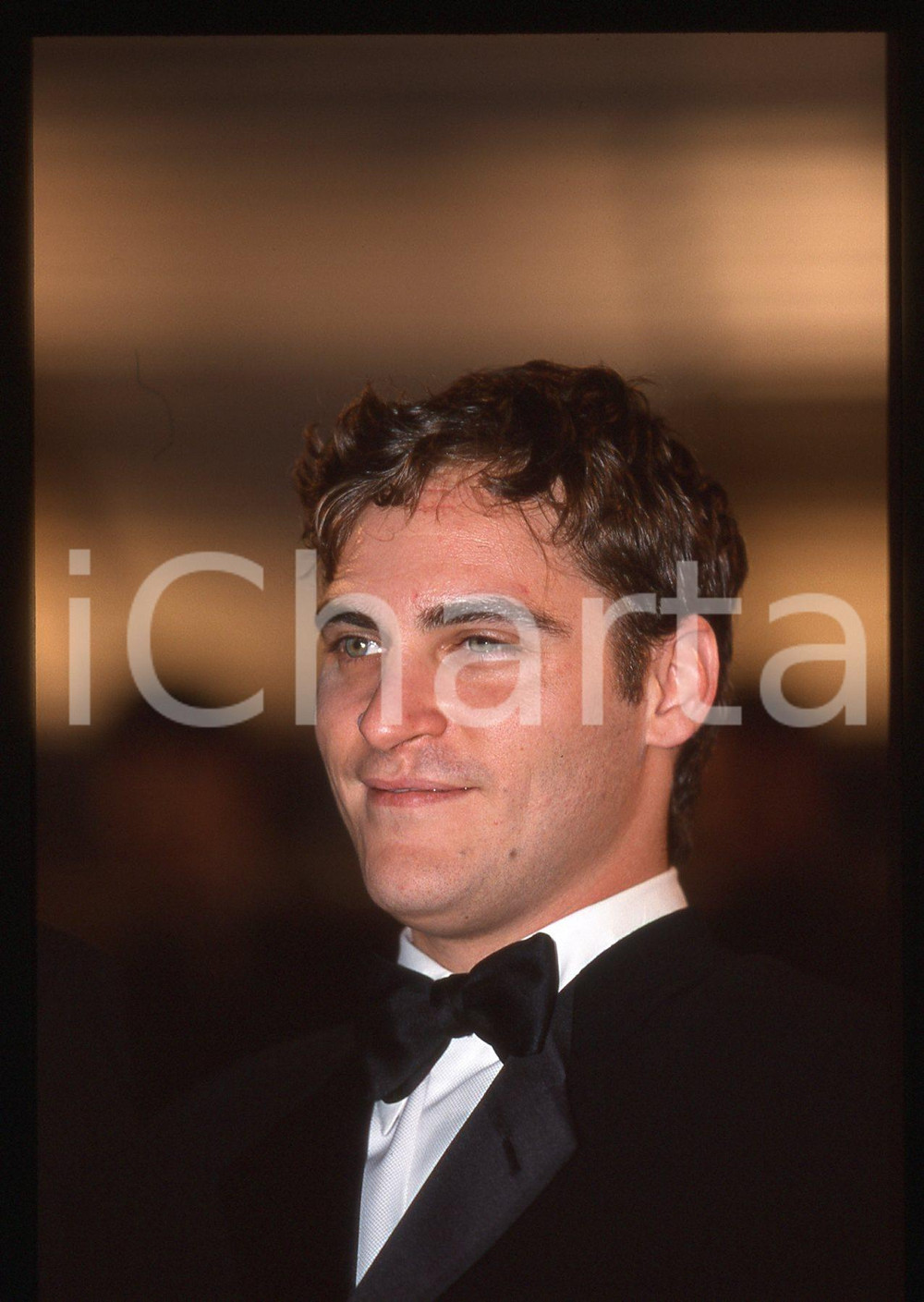 Fotografia d epoca originale 35mm vintage slide 1990ca Attore JOAQUIN PHOENIX ritratto fotografico 2 1