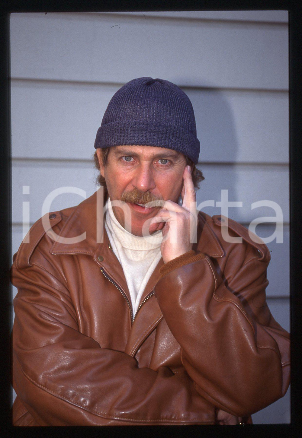 35mm vintage slide* 1995ca ALBERTO CASTAGNA ritratto del presentatore (8)