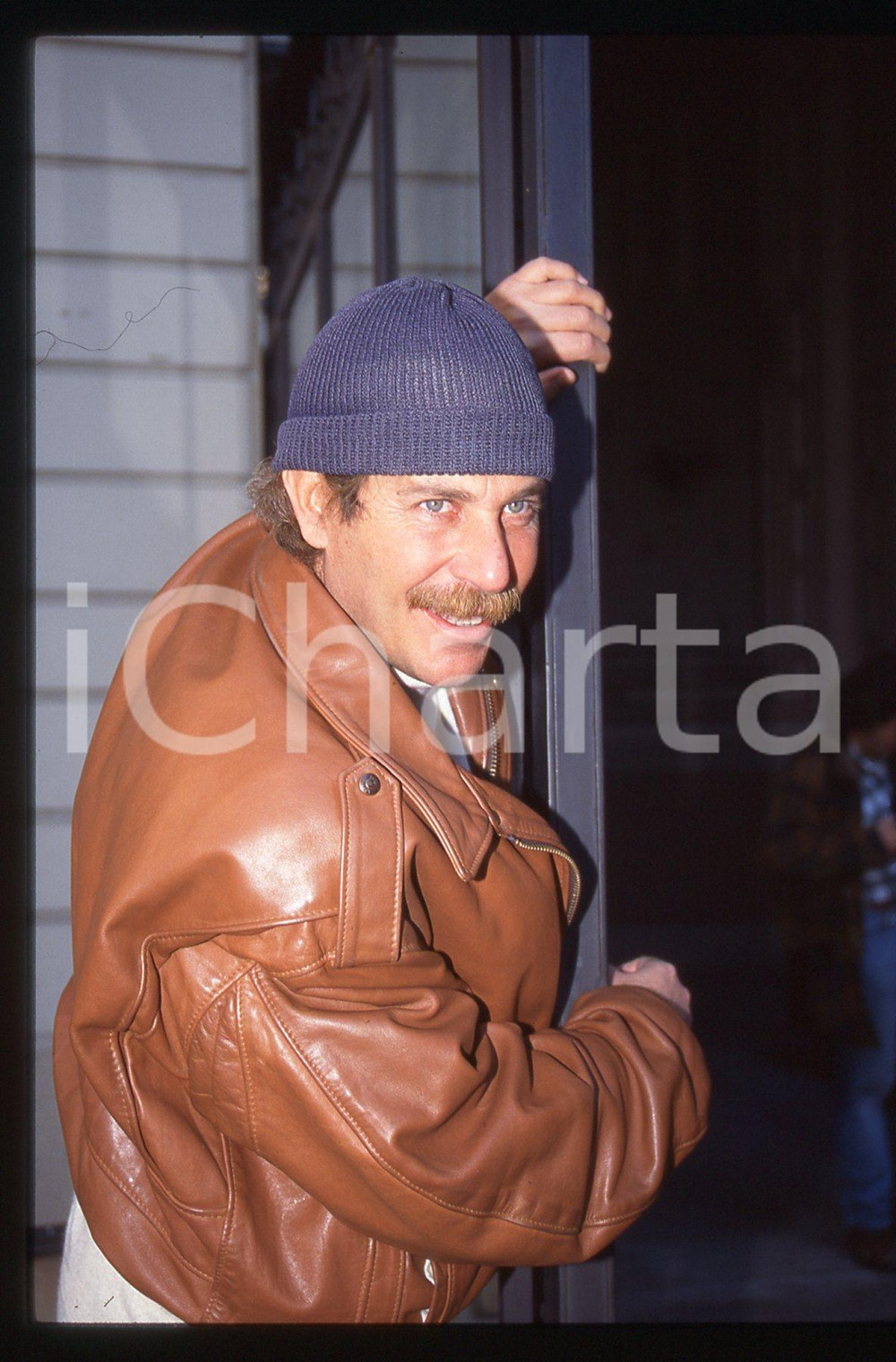 35mm vintage slide* 1995ca ALBERTO CASTAGNA ritratto del presentatore (13)