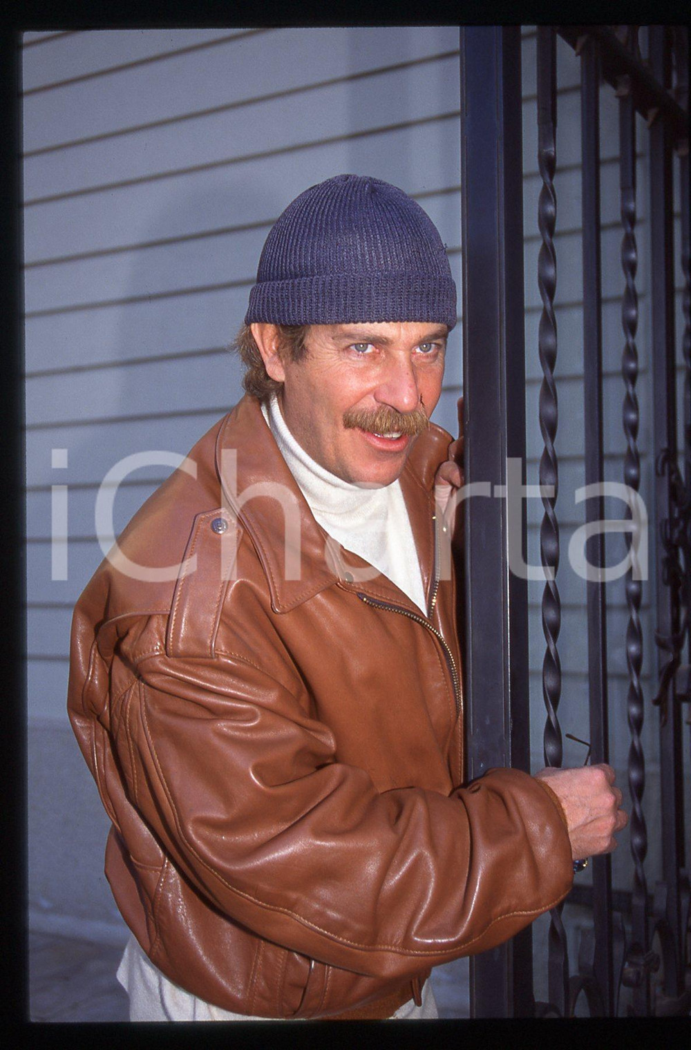 35mm vintage slide* 1995ca ALBERTO CASTAGNA ritratto del presentatore (14)