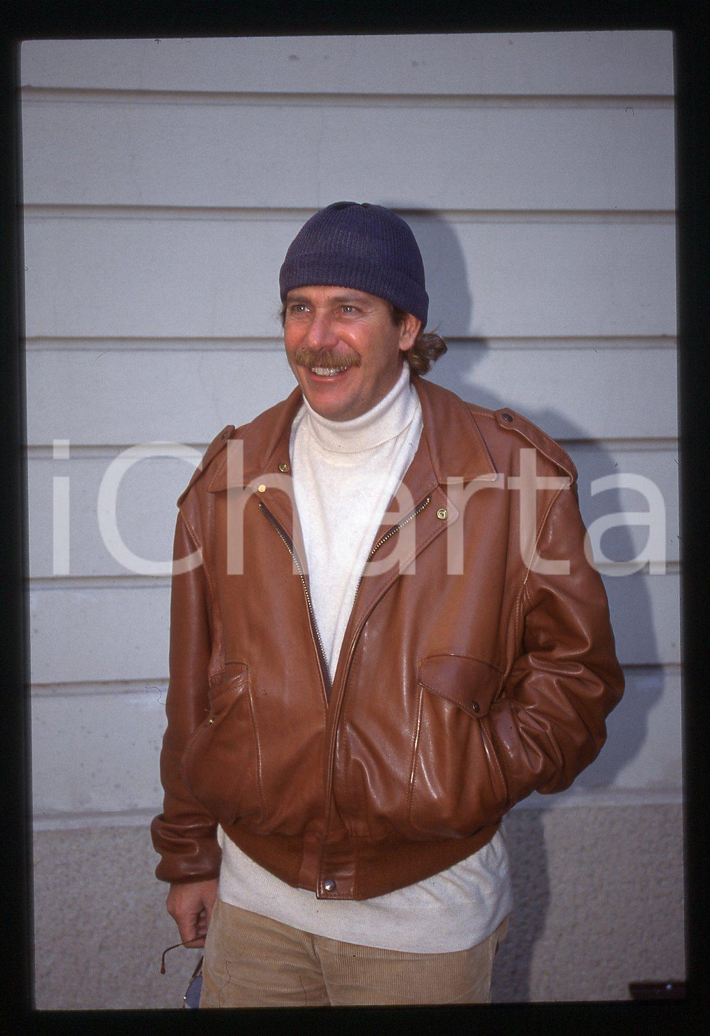 35mm vintage slide* 1995ca ALBERTO CASTAGNA ritratto del presentatore (23)