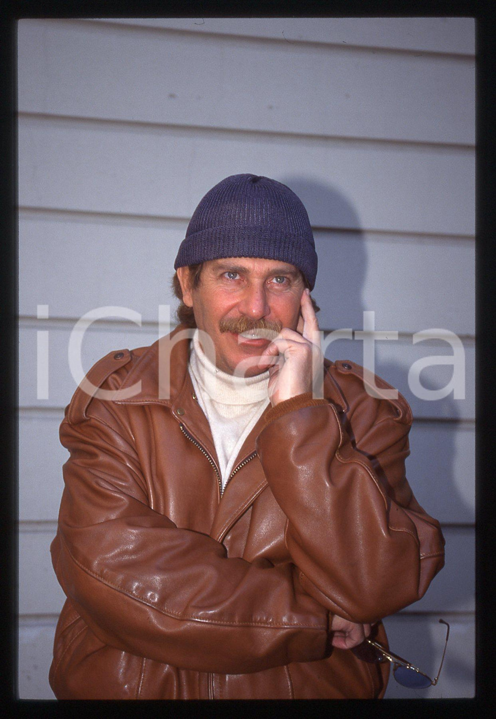 35mm vintage slide* 1995ca ALBERTO CASTAGNA ritratto del presentatore (30)