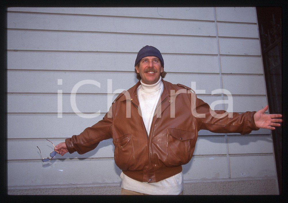 35mm vintage slide* 1995ca ALBERTO CASTAGNA ritratto del presentatore (39)