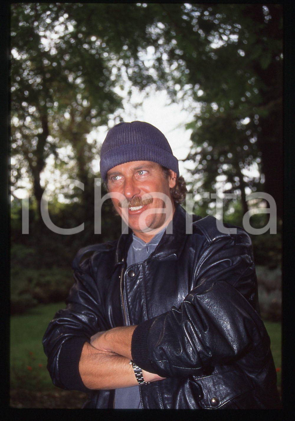 35mm vintage slide*1995ca ALBERTO CASTAGNA presentatore televisivo ritratto (25)