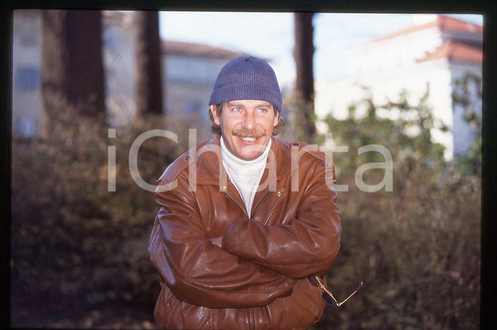 35mm vintage slide* 1995ca ALBERTO CASTAGNA ritratto del presentatore (42)