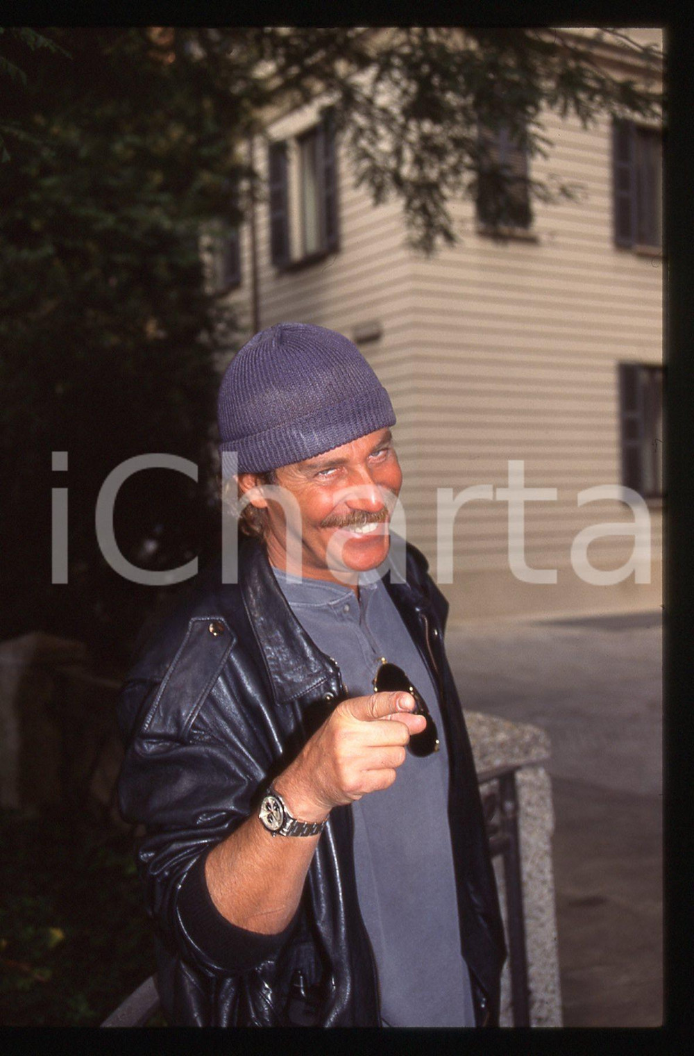 35mm vintage slide*1995ca ALBERTO CASTAGNA presentatore televisivo ritratto (27)